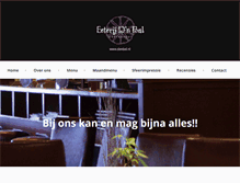 Tablet Screenshot of denbal.nl